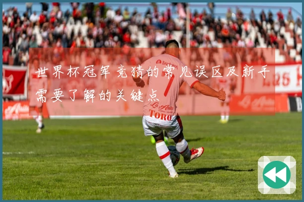 世界杯冠军竞猜的常见误区及新手需要了解的关键点