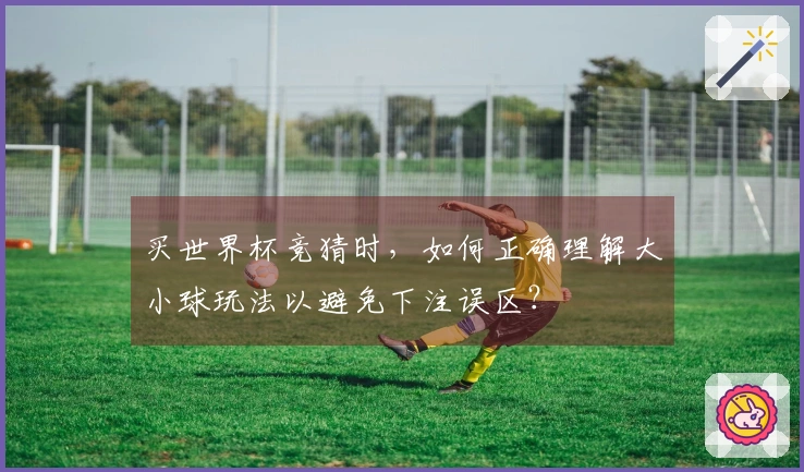买世界杯竞猜时,如何正确理解大小球玩法以避免下注误区?