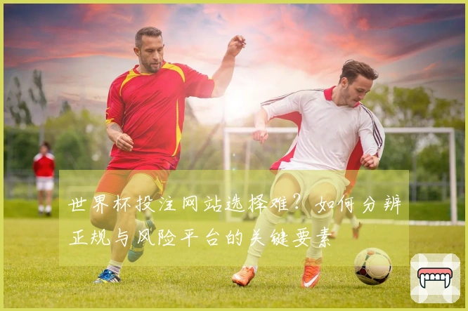 世界杯投注网站选择难？如何分辨正规与风险平台的关键要素
