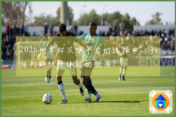 2026世界杯买球平台的选择中，如何判断软件体验的优劣？