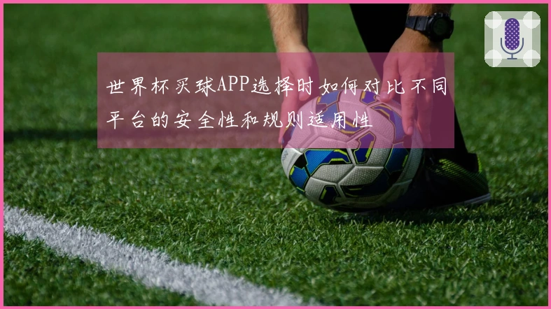 世界杯买球APP选择时如何对比不同平台的安全性和规则适用性